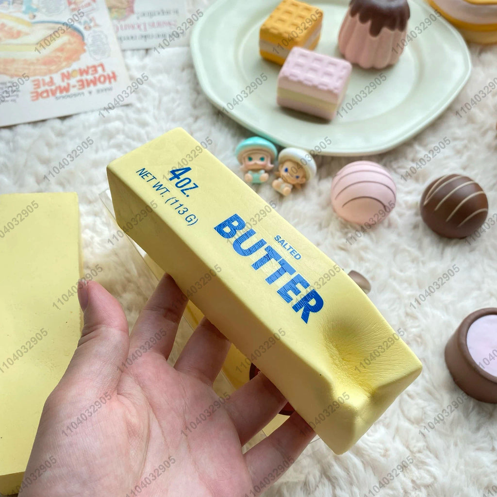 Squishy Super Big Butter Stick Slow Rising Fidget Toy Giant Butters Sticks Moist Squeeze Toy for Adults Kids Autism Girls Gifts