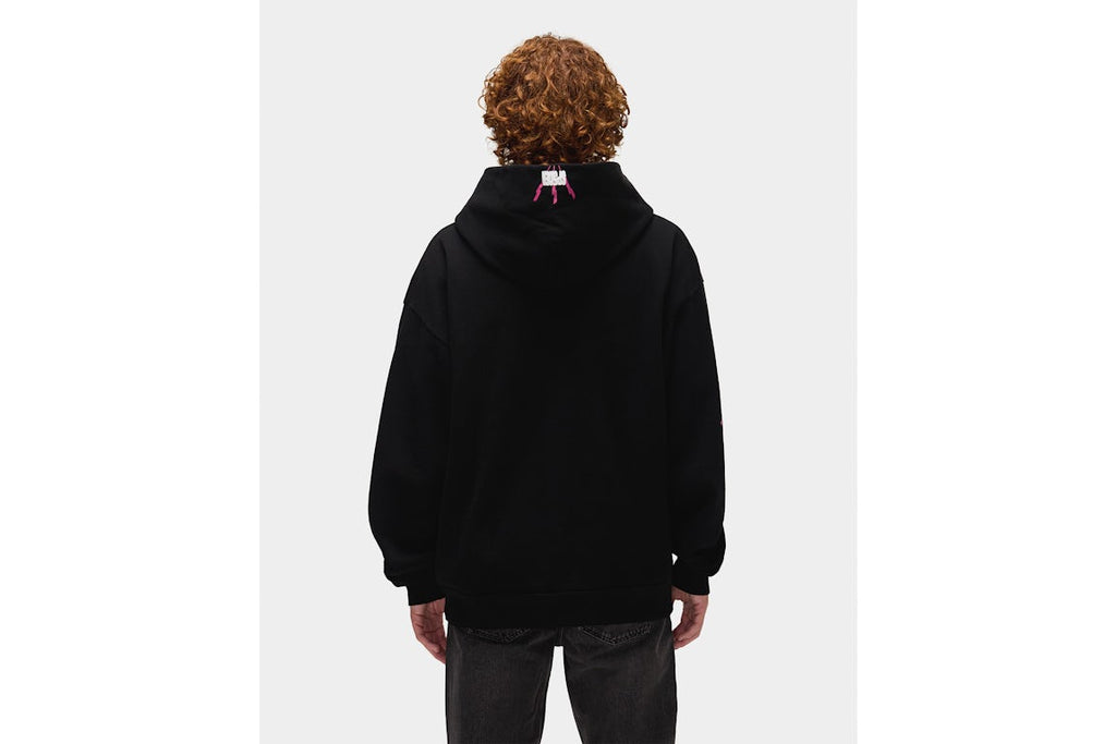 SP5DER ANGEL NUMBER HOODIE BLACK
