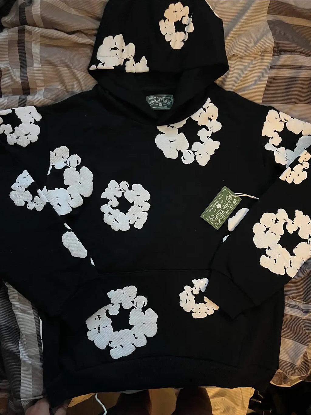 Denim tear hoodie