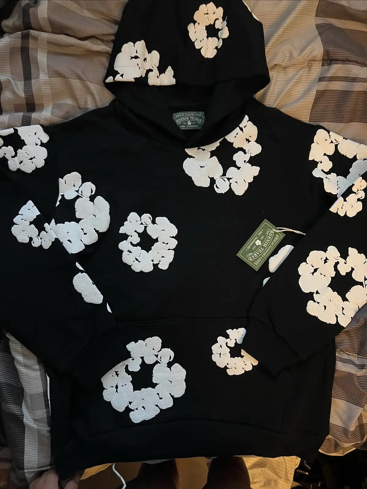 Denim tear hoodie